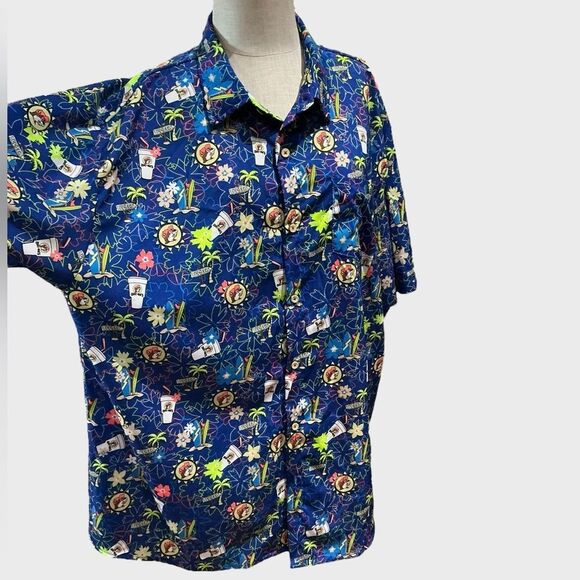 Buc-ee’s Men’s 2XL Casual Button Down Collared Short Sleeved Shirt - Picture 1 of 5